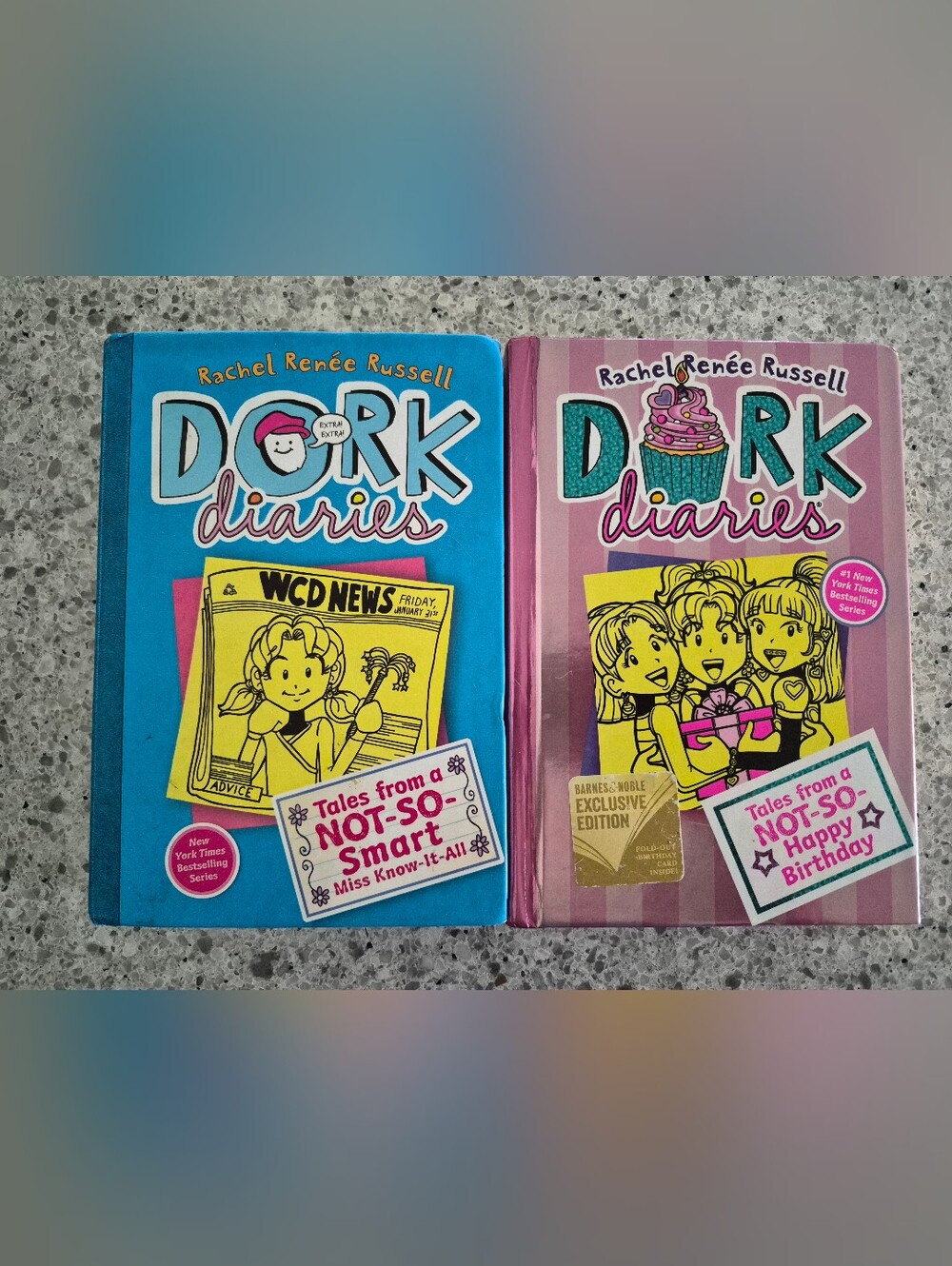 2 Dork Diaries Hardcover Books #5 & #13